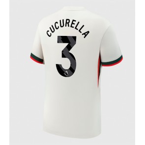 Chelsea Marc Cucurella #3 Udebanetrøje 2025-26 Kortærmet